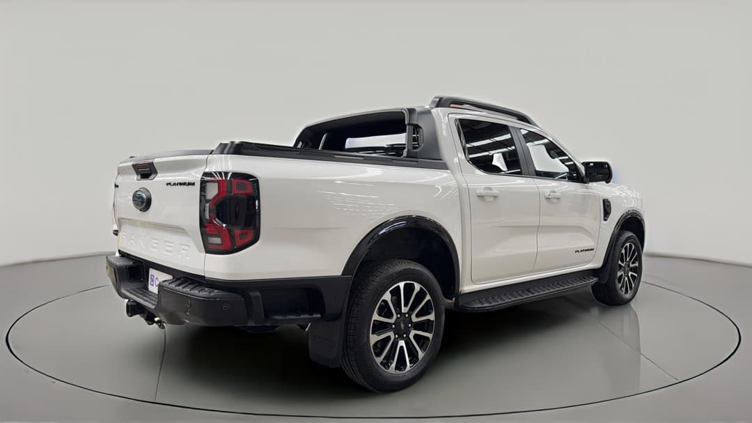 2023 Ford Ranger Platinum 3.0 (4x4), Automatic, 44932 km, Right Back Diagonal (45- Degree) View