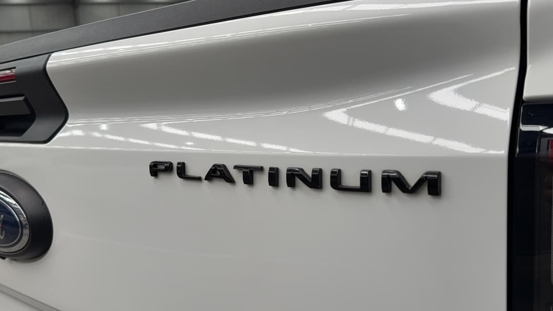 2023 Ford Ranger Platinum 3.0 (4x4), Automatic, 44932 km, Badge (Boot Right Side)