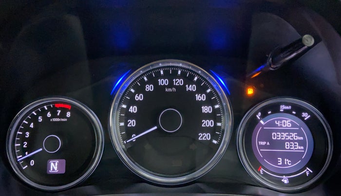 2018 Honda City ZX CVT, Petrol, Automatic, 33,737 km, Odometer Image