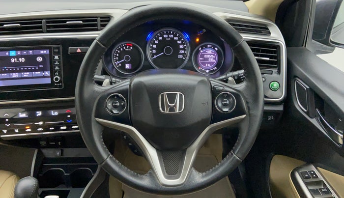 2018 Honda City ZX CVT, Petrol, Automatic, 33,737 km, Steering Wheel Close Up
