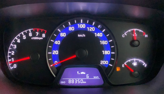 2015 Hyundai Xcent S (O) 1.2, Petrol, Manual, 88,350 km, Odometer Image