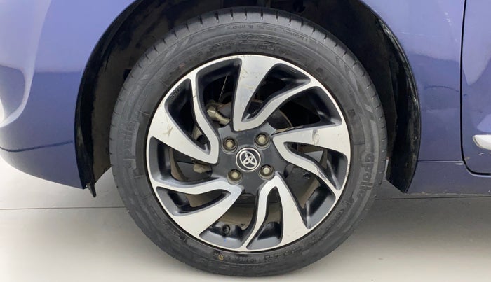 2020 Toyota Glanza V CVT, Petrol, Automatic, 32,063 km, Left Front Wheel