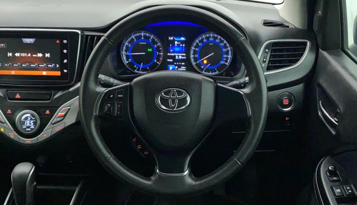 2020 Toyota Glanza V CVT, Petrol, Automatic, 32,063 km, Steering Wheel Close Up