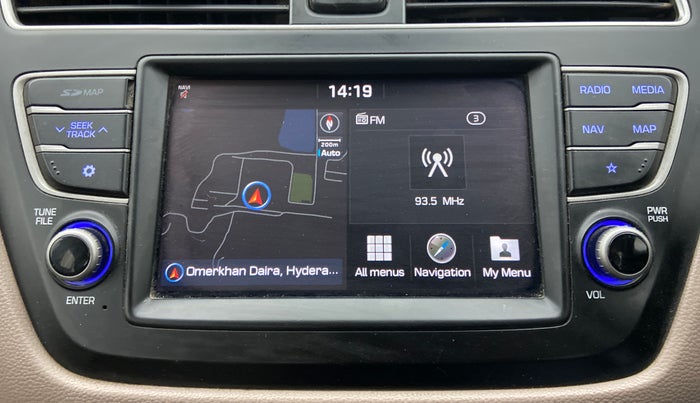 2019 Hyundai Elite i20 ASTA (O) CVT, Petrol, Automatic, 45,025 km, Infotainment System
