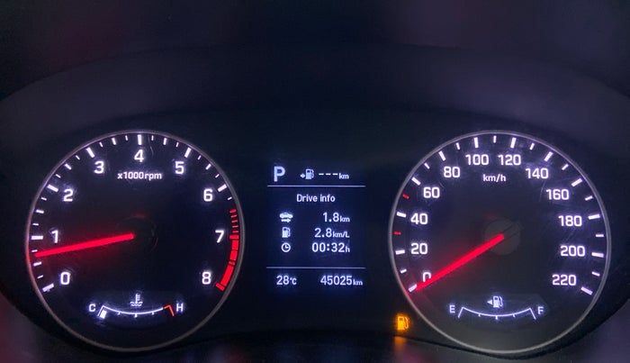 2019 Hyundai Elite i20 ASTA (O) CVT, Petrol, Automatic, 45,025 km, Odometer Image