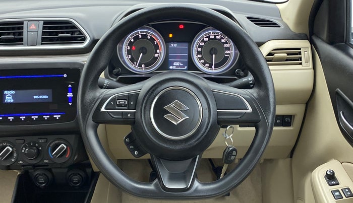 2021 Maruti Dzire VXI, Petrol, Manual, 10,001 km, Steering Wheel Close Up