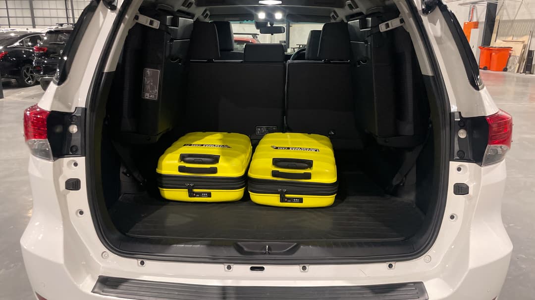 2022 Toyota Fortuner Gxl, Automatic, 48935 km, Boot Inside View with Luggage