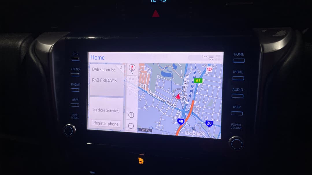 2022 Toyota Fortuner Gxl, Automatic, 48935 km, Infotainment System