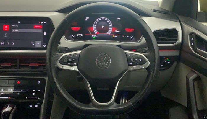 2022 Volkswagen TAIGUN GT PLUS 1.5 TSI DSG, Petrol, Automatic, 31,121 km, Steering Wheel Close Up