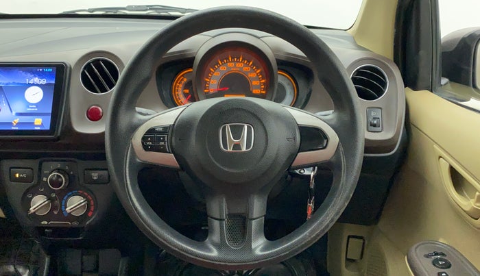 2014 Honda Brio S MT, Petrol, Manual, 84,592 km, Steering Wheel Close Up