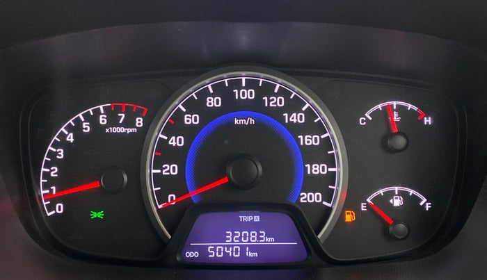 2017 Hyundai Grand i10 SPORTZ 1.2 KAPPA VTVT, Petrol, Manual, 50,774 km, Odometer Image