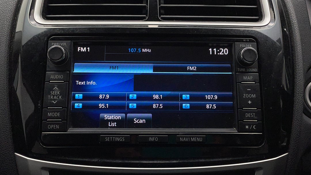 2016 Mitsubishi ASX Xls (2wd), Automatic, 97612 km, Infotainment System