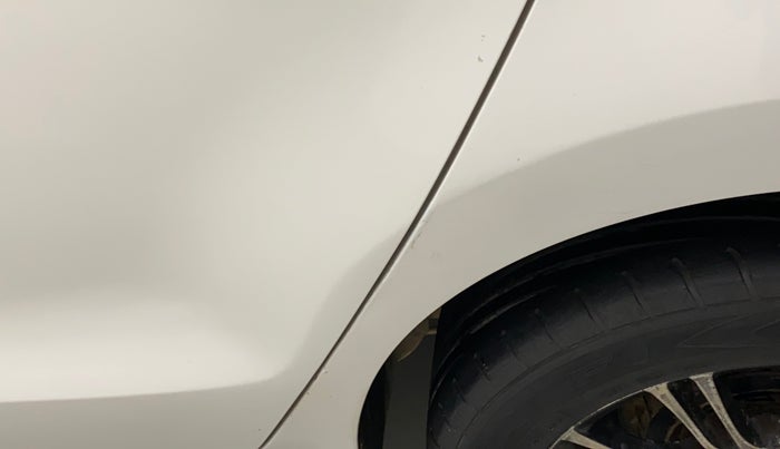 2011 Volkswagen Polo TRENDLINE 1.2L PETROL, Petrol, Manual, 1,14,373 km, Left quarter panel - Minor scratches