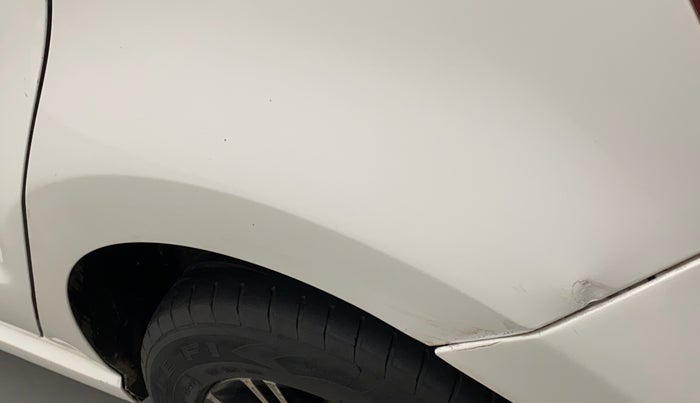 2011 Volkswagen Polo TRENDLINE 1.2L PETROL, Petrol, Manual, 1,14,373 km, Left quarter panel - Slightly dented