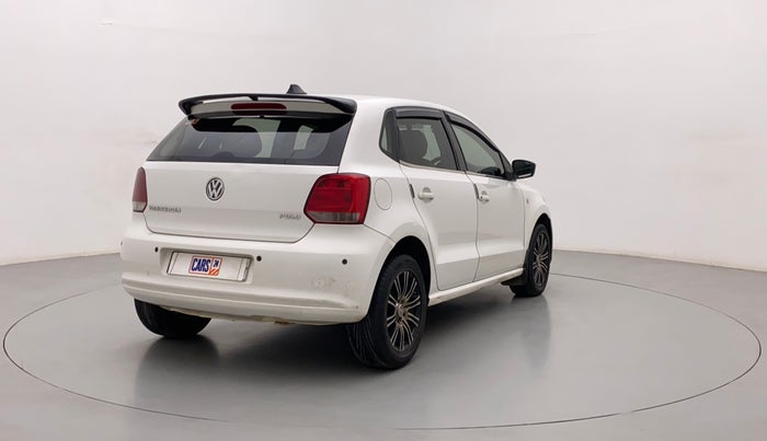 2011 Volkswagen Polo TRENDLINE 1.2L PETROL, Petrol, Manual, 1,14,373 km, Right Back Diagonal