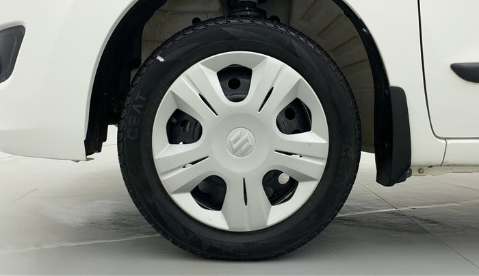 2018 Maruti Wagon R 1.0 VXI, Petrol, Manual, 7,655 km, Left Front Wheel