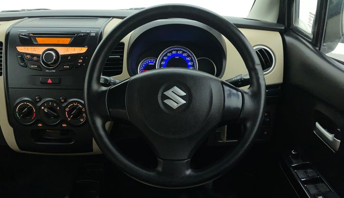 2018 Maruti Wagon R 1.0 VXI, Petrol, Manual, 7,655 km, Steering Wheel Close Up