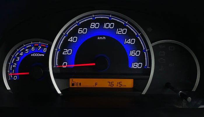 2018 Maruti Wagon R 1.0 VXI, Petrol, Manual, 7,655 km, Odometer Image