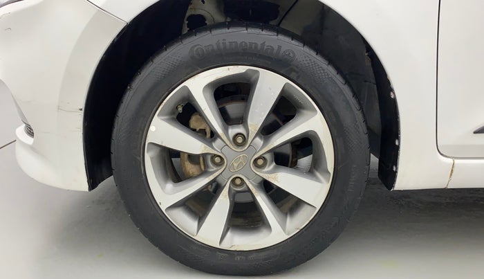 2015 Hyundai Elite i20 ASTA 1.4 CRDI, Diesel, Manual, 1,02,886 km, Left Front Wheel