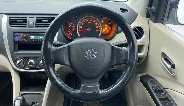 2017 Maruti Celerio VXI (O) AMT, Petrol, Automatic, 89,368 km, Steering Wheel Close Up