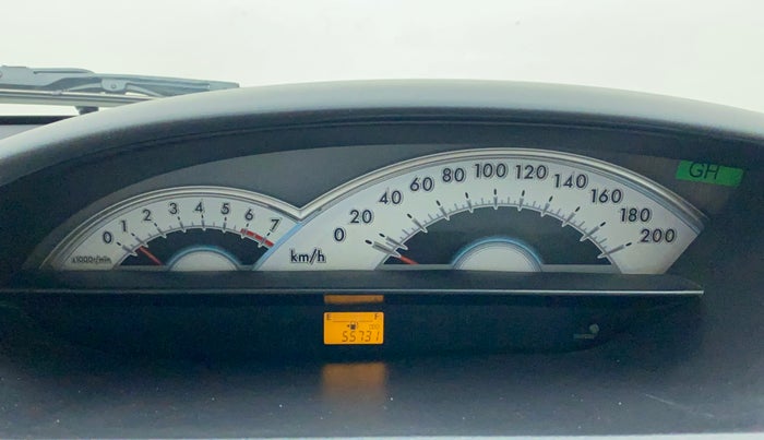2011 Toyota Etios VX, Petrol, Manual, 55,731 km, Odometer Image