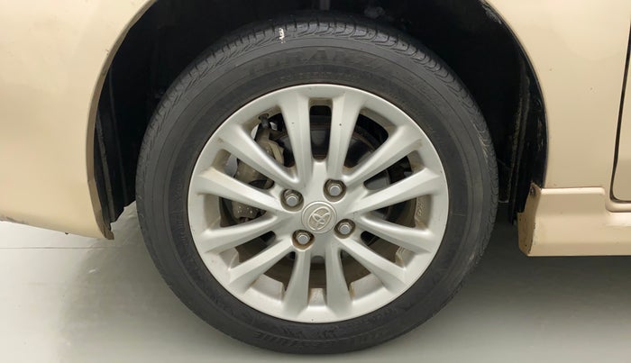 2011 Toyota Etios VX, Petrol, Manual, 55,731 km, Left Front Wheel