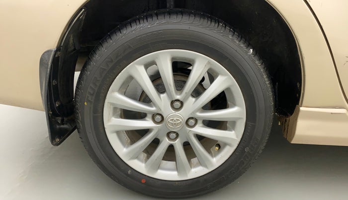 2011 Toyota Etios VX, Petrol, Manual, 55,731 km, Right Rear Wheel