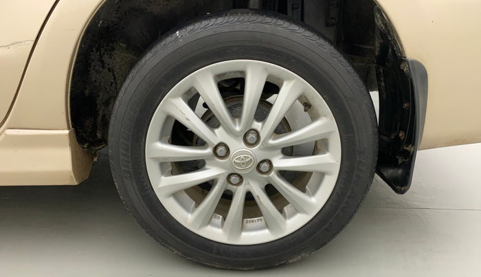 2011 Toyota Etios VX, Petrol, Manual, 55,731 km, Left Rear Wheel