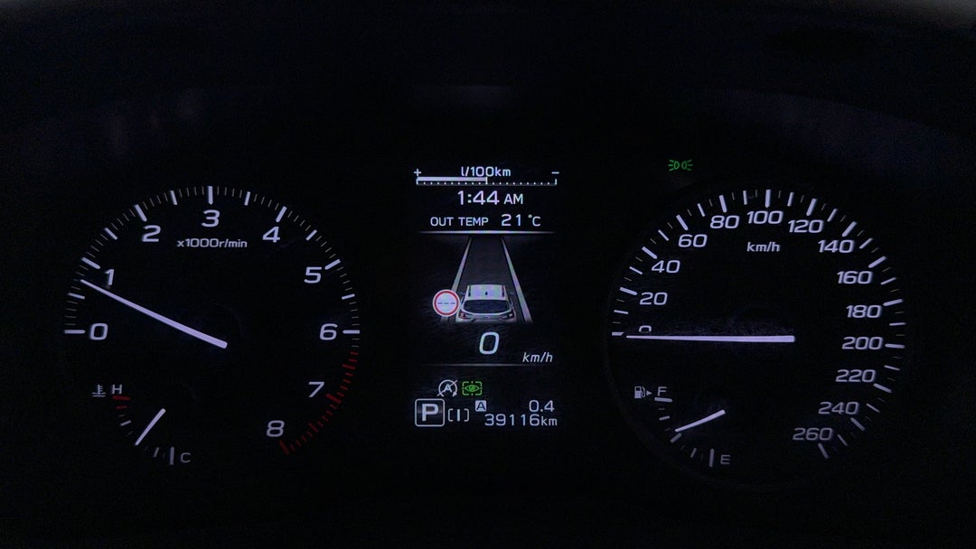 2024 Subaru Crosstrek AWD 2.0l, Automatic, 39116 km, Odometer View