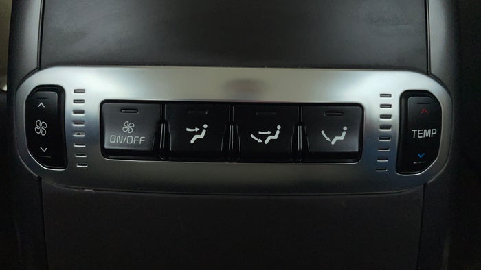 Kia Mohave-Rear AC Temperature Control