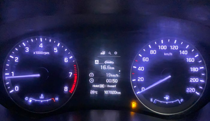 2014 Hyundai Elite i20 ASTA 1.2, CNG, Manual, 1,07,819 km, Odometer Image