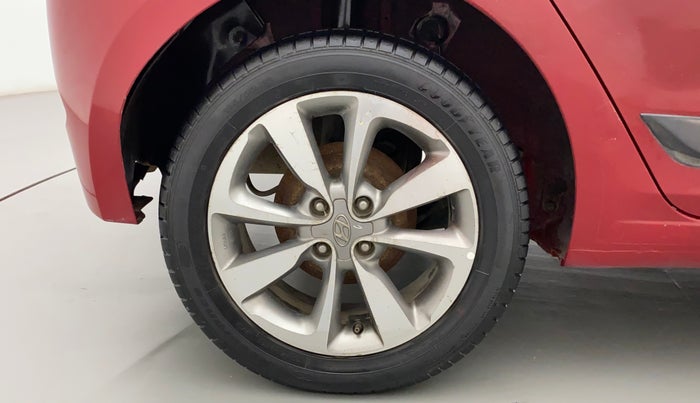 2014 Hyundai Elite i20 ASTA 1.2, CNG, Manual, 1,07,819 km, Right Rear Wheel