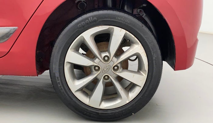 2014 Hyundai Elite i20 ASTA 1.2, CNG, Manual, 1,07,819 km, Left Rear Wheel