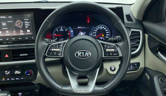 2020 KIA SELTOS HTX PLUS AT1.5 DIESEL, Diesel, Automatic, 32,089 km, Steering Wheel Close Up