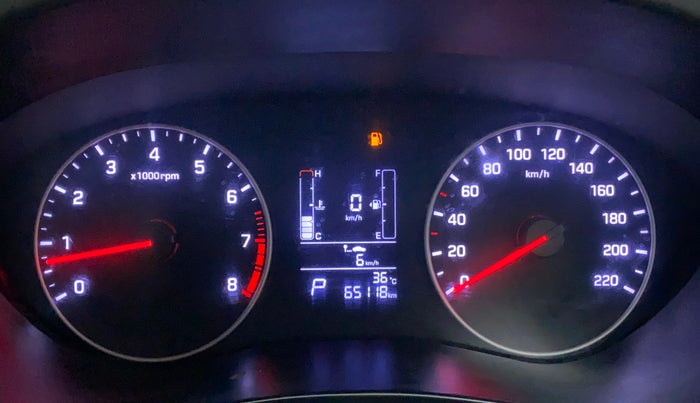 2018 Hyundai Elite i20 MAGNA EXECUTIVE CVT, Petrol, Automatic, 65,118 km, Odometer Image