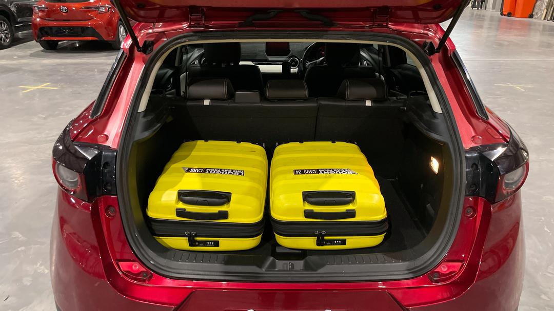 2019 Mazda CX-3 Akari Le (FWD), Automatic, 49884 km, Boot Inside View with Luggage