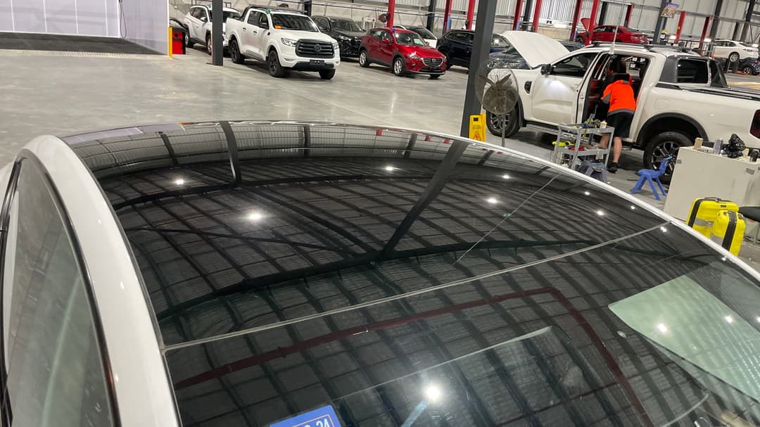 2024 Tesla Model Y Rear-wheel Drive, Automatic, 21380 km, Roof/Sunroof View