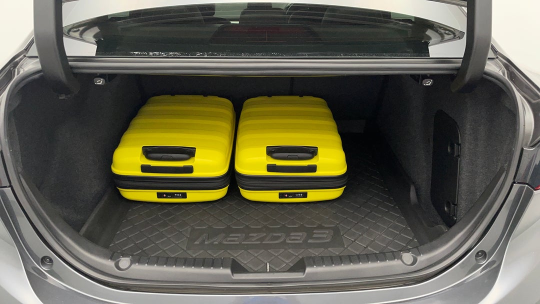 2017 Mazda 3 Touring, Automatic, 140202 km, Boot Inside View with Luggage