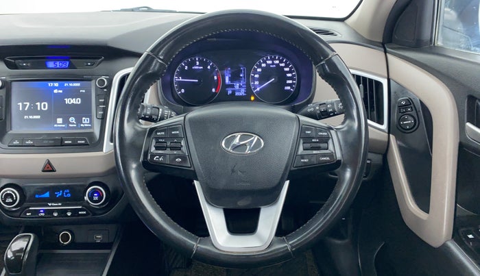 2018 Hyundai Creta 1.6 SX AT CRDI, Diesel, Automatic, 39,692 km, Steering Wheel Close Up