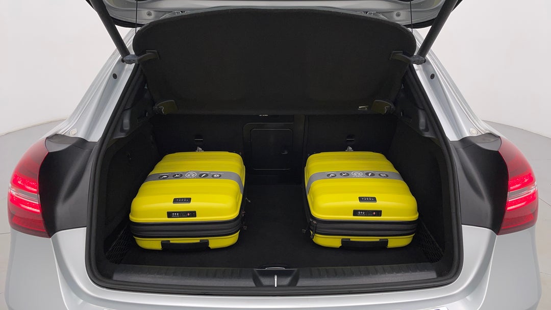 Boot Inside View with Luggage