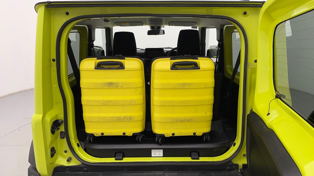 2021 Suzuki Jimny Glx (qld), Automatic, 32480 km, Boot Inside View with Luggage