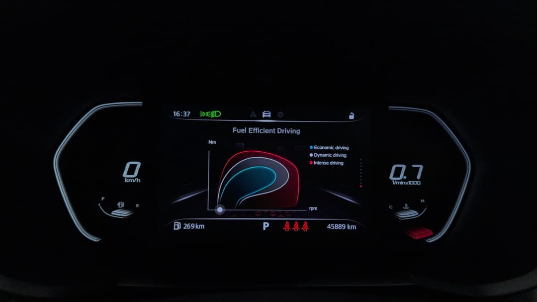 2023 MG Mg5 Essence, Automatic, 45889 km, Odometer View