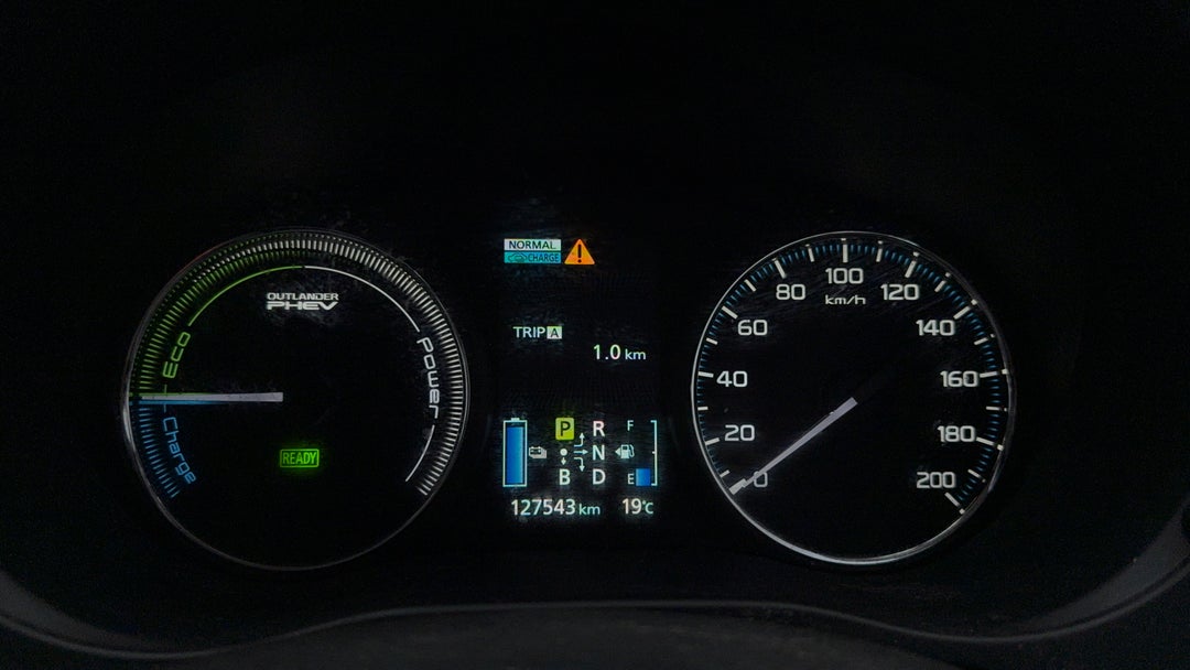 2014 Mitsubishi Outlander Phev, Automatic, 127543 km, Odometer View