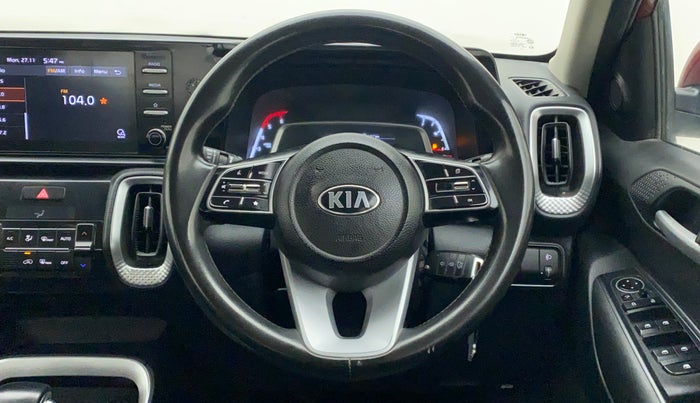 2021 KIA SONET HTK PLUS 1.5 AT, Diesel, Automatic, 84,800 km, Steering Wheel Close Up