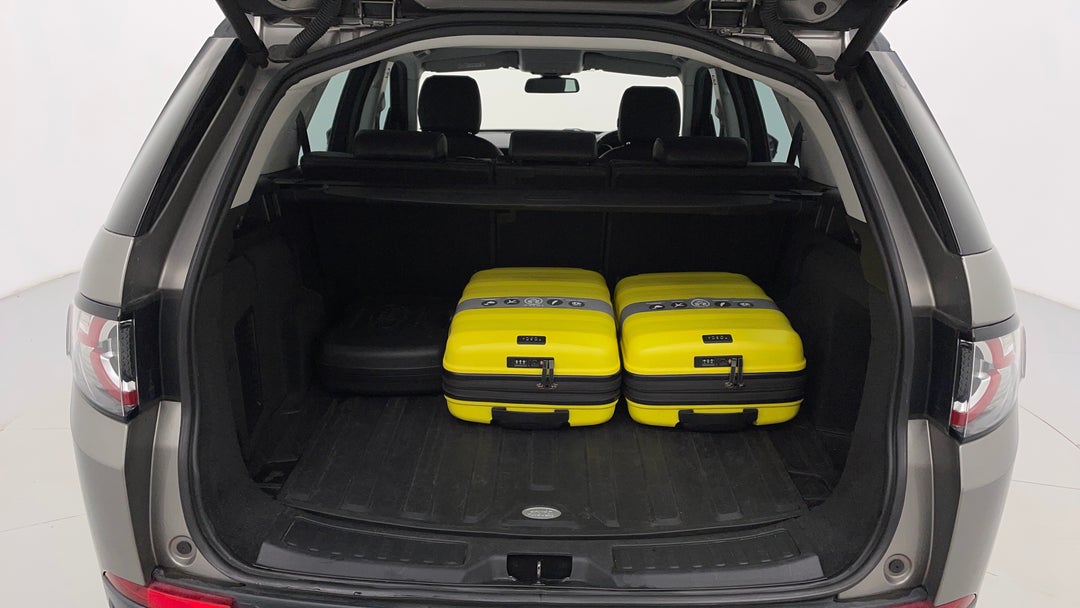 Boot Inside View with Luggage