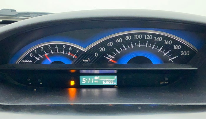 2015 Toyota Etios G, Petrol, Manual, 63,852 km, Odometer Image