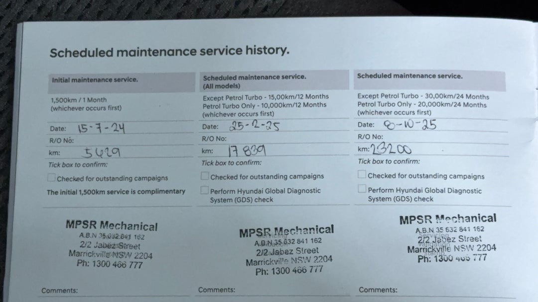 2023 Hyundai Santa Fe Crdi (AWD), Automatic, 29702 km, Service History