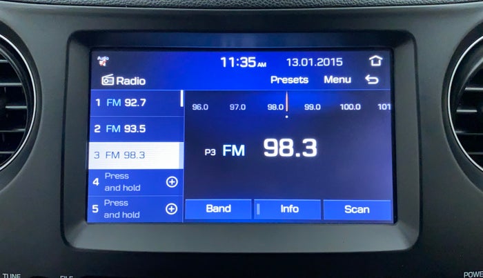 2018 Hyundai Grand i10 SPORTZ 1.2 KAPPA VTVT, Petrol, Manual, 23,331 km, Infotainment System