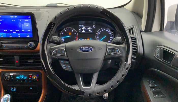 2020 Ford Ecosport TITANIUM 1.5 SPORTS(SUNROOF) PETROL, Petrol, Manual, 31,634 km, Steering Wheel Close Up