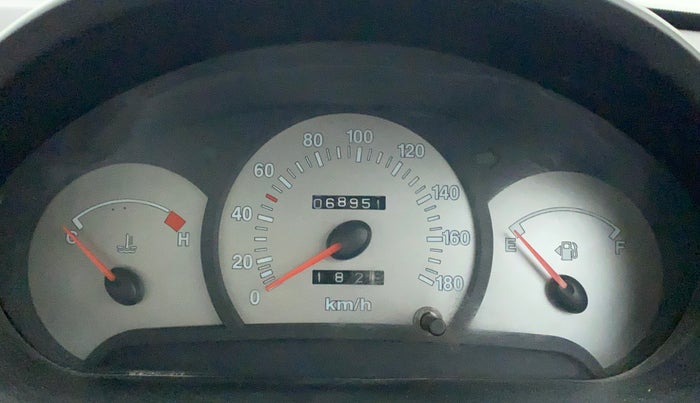 2011 Hyundai Santro Xing GLS PLUS AUDIO, Petrol, Manual, 68,951 km, Odometer Image